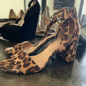 Leopard Heels